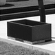 jardinière en aluminium / rectangulaire / contemporaine / pour restaurant