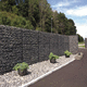 gabion pour sécurité / pour agencement extérieur / pour mur / en acier galvanisé