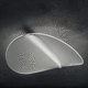plafonnier contemporain / ovale / en PMMA / à LED