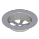grille de siphon de douche / en acier inox