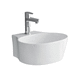 vasque à poser / en porcelaine / ronde / sans trou