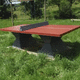 table de ping-pong d'extérieur / contemporaine / pour école / pour hôpital