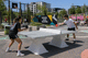 table de ping-pong d'extérieur / contemporaine / pour école / pour hôtel