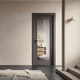porte d'intérieur / en céramique / en métal / en verre