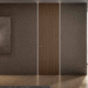 porte d'intérieur / en bois / battante / contemporaine
