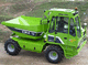 dumper à benne pivotante / sur pneus / pour chantier