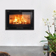 insert de cheminée à bois / à convection naturelle / contemporain / classe A+