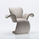 fauteuil design original / en cuir / en tissu / contract