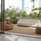 canapé contemporain / en polyester / en polypropylène / par Jean-Marie Massaud