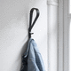 porte-manteau mural / contemporain / en zinc / noir