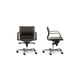 chaise de bureau contemporaine / d'intérieur / en cuir / en tissu