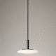 plafonnier contemporain / rond / en métal / en verre