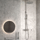 set de douche mural / de plafond / contemporain / pour hôtel