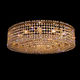 plafonnier classique / rond / en cristal Swarovski® / en laiton