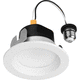downlight encastré / à incandescence / rond / IP20