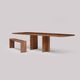 table contemporaine / en chêne / en noyer / en cerisier