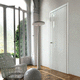 porte d'intérieur / en MDF / battante / contemporaine