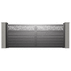 portail battant / droit / gauche / en aluminium