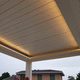 couverture pour pergola coulissante / avec protection solaire / en aluminium / résidentielle