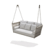 balancelle en corde / en aluminium / suspendue / avec coussin amovible