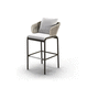 tabouret de bar contemporain / en mousse de polyuréthane / en textile résistant à l'eau / en corde