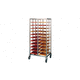 chariot pour bac gastronorme / pour cuisine professionnelle / personnalisable / en acier inox