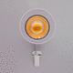 éclairage sur rail à LED / rond / linéaire / en métal