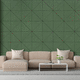 panneau acoustique pour mur / en PET / carré / texturé