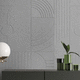 panneau acoustique pour mur / en fibre de polyester / en PET / rectangulaire