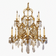 lanterne de style Louis XIV / en cristal / en bronze / autres formes