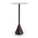 table mange-debout contemporaine / en contreplaqué / en HPL / en fer
