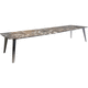 table à manger contemporaine / en teck / en marbre / en granite