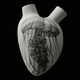 vase contemporain / en porcelaine / fait main / professionnel