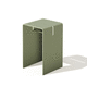table mange-debout contemporaine / en aluminium / avec piètement en aluminium / rectangulaire