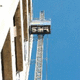 monte-charge pour chantier / industriel / pour bâtiment