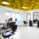 panneau acoustique pour plafond / en fibre de polyester / en PET / 3D