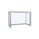 but de football en métal / transportable / blanc / thermo-laqué