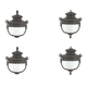lampadaire urbain / classique / en PMMA / en fonte d'aluminium