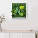tableau végétal stabilisé / feuillages denses / floral / naturel