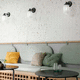 carrelage en céramique / mat / à relief / d'intérieur