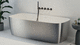 baignoire en îlot / pour habitat / en Solid Surface / contemporaine