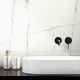 carrelage en grès cérame / à relief / d'intérieur / de salle de bain
