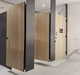 séparation pour urinoirs stratifié compact / en HPL / pour bureau / pour hôtel