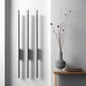 radiateur sèche-serviettes électrique / 35 W / contemporain / aluminium