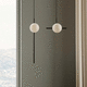 suspension / en opale / contemporaine / d'intérieur