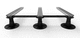 système de fixation en plastique / pour aménagement extérieur / pour plancher / pour plancher technique