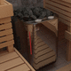 poêle de sauna électrique / 10 kW - 20 kW / 5 kW - 10 kW / au sol