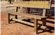 banc public contemporain / en bois / sans dossier / sans accoudoirs