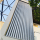 brise-soleil en métal / en aluminium / aluminium / pour façade