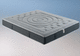 matelas double / en mousse / à mémoire de forme / gris